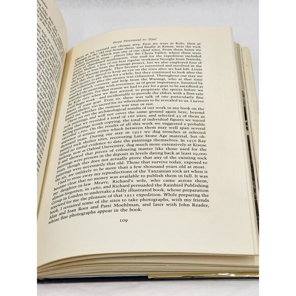 Disclosing The Past by Mary Leakey Autobiography Paleoanthropologist Africa 1984 - Picture 7 of 12